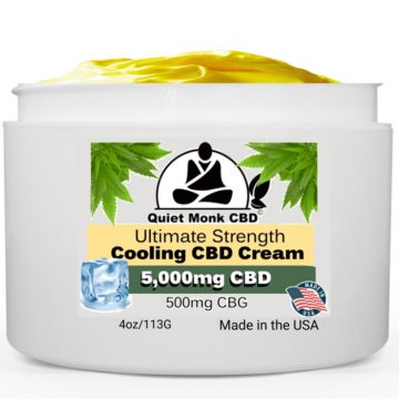 5000mg CBD cream for pain relief