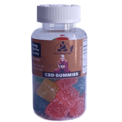 Quiet Monk 50mg CBD Gummies